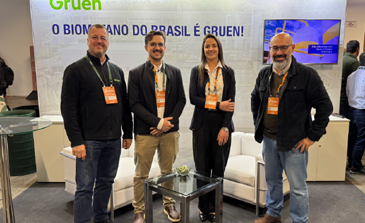 Gruen é patrocinadora ouro do 13. Fórum do Biogás.