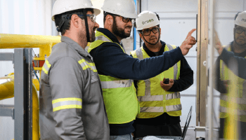 Equipe de especialistas pós-vendas Gruen