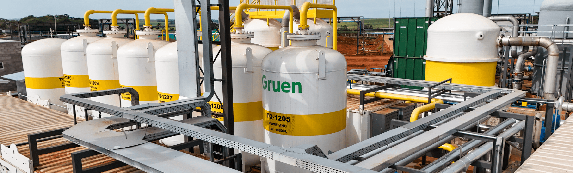 Soluções Gruen para biometano