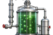 Processo de purificação de biogás Gruen para aterro sanitário.